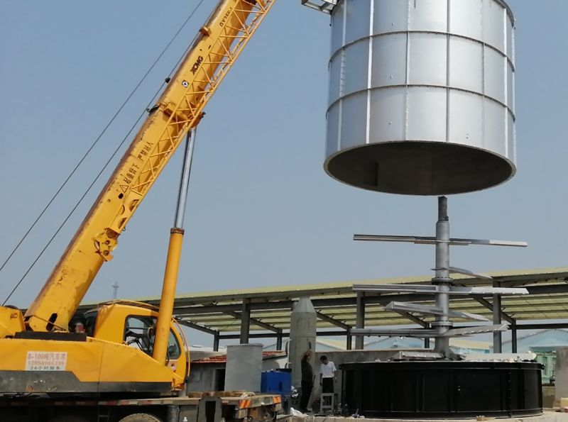 Gansu Tianshui Chicken Farm purchases fermentation tanks